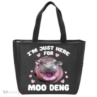 IM Just Here For The Moo Deng Tote Bag