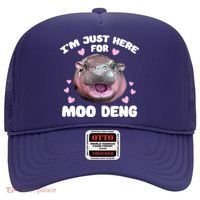 IM Just Here For The Moo Deng Hat thumb 0
