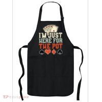 I'm Just Here For The Pot - Poker Apron thumb 0