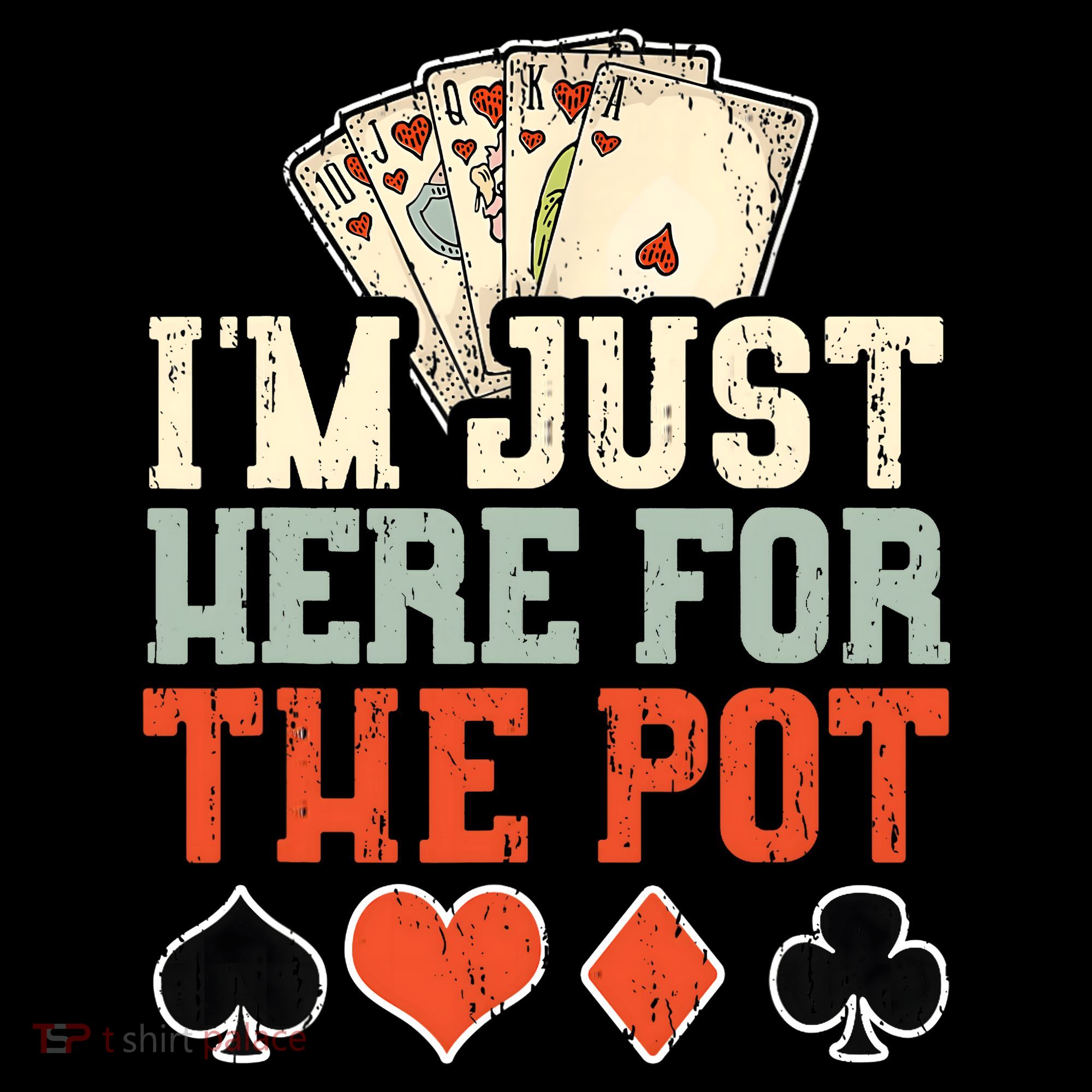 I'm Just Here For The Pot - Poker Women's Hoodie