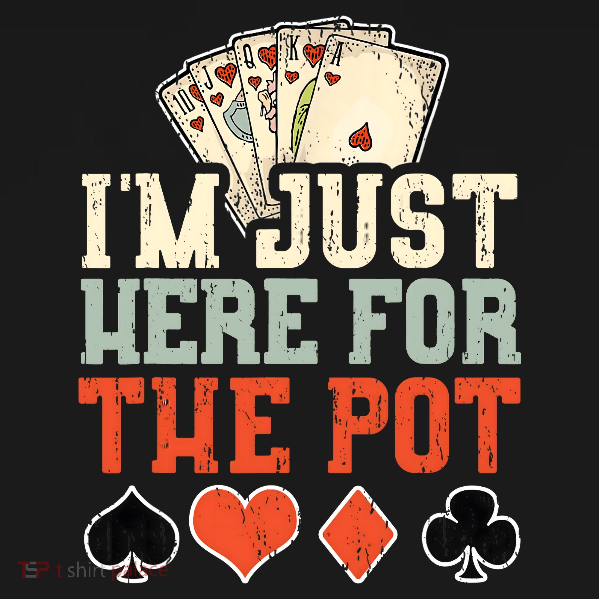 I'm Just Here For The Pot - Poker Women's Tank Top