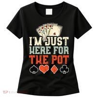 I'm Just Here For The Pot - Poker Women's T-Shirt thumb 0