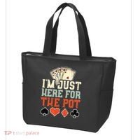 I'm Just Here For The Pot - Poker Tote Bag thumb 3