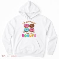 Im Just Here For The Donuts Candy Lover Hoodie thumb 0