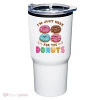 Im Just Here For The Donuts Candy Lover Tumbler thumb 0