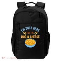 I'm Just Here For The Mac And Cheese Funny Food Humor Backpack thumb 0