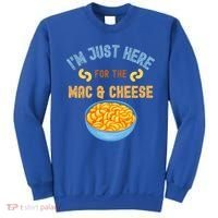 I'm Just Here For The Mac And Cheese Funny Food Humor Sweatshirt thumb 0