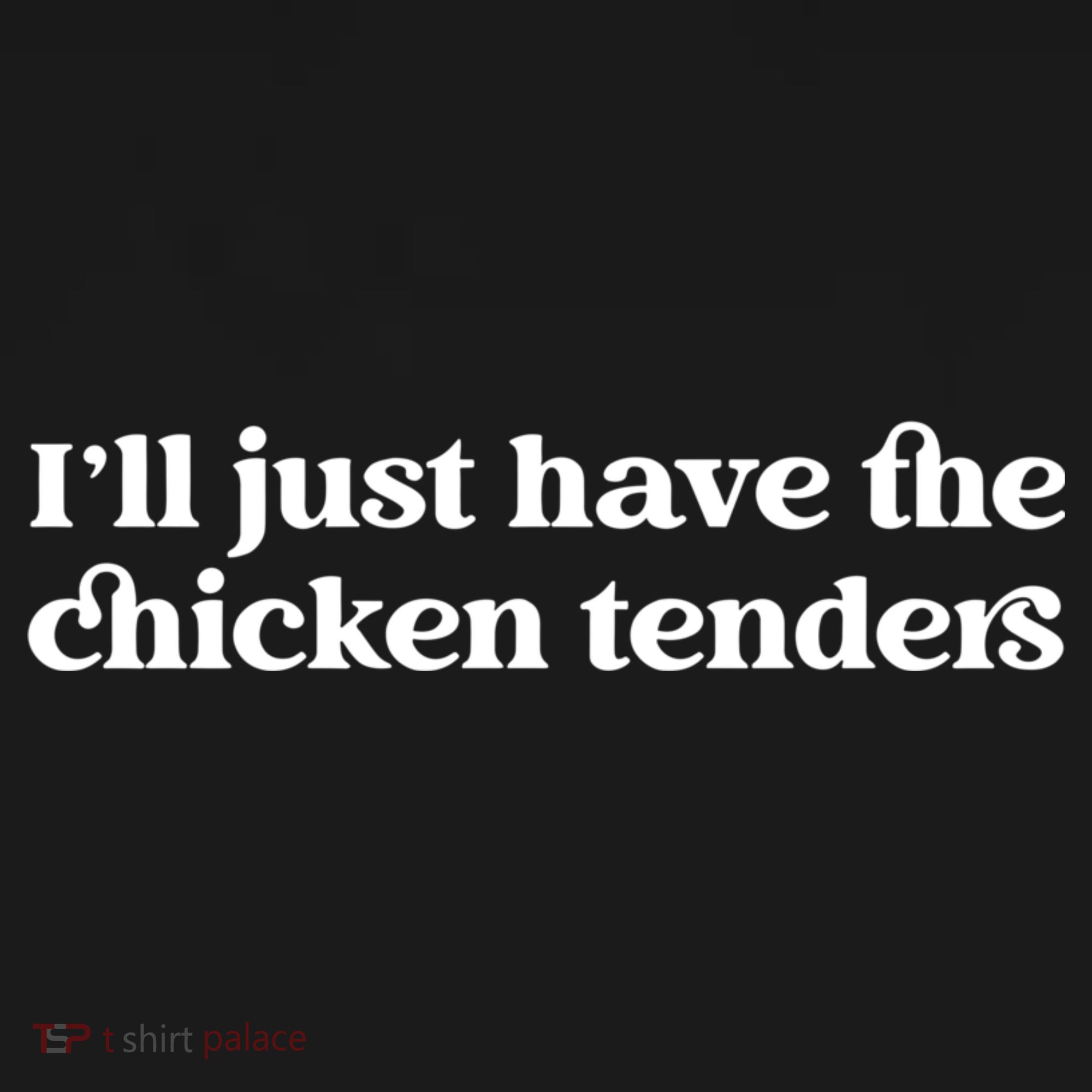 ILl Just Have The Chicken Tenders Christmas Chicken Nugget Tank Top