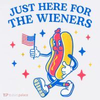 Im Just Here For The Wieners 4th Of July Shirts Women's Tank Top thumb 5