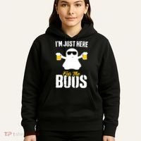 IM Just Here For The Boos Beer Funny Halloween Hoodie thumb 5