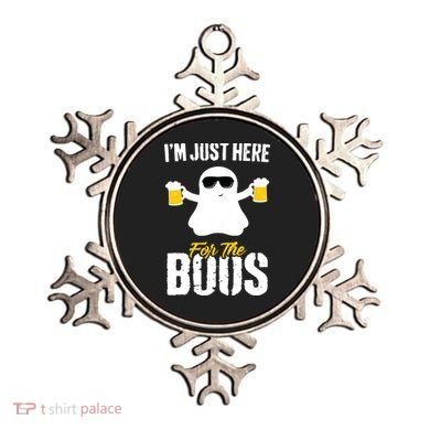 IM Just Here For The Boos Beer Funny Halloween Ornament