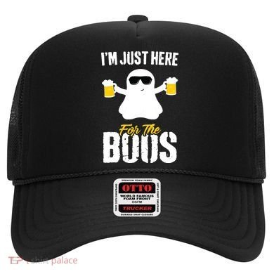 IM Just Here For The Boos Beer Funny Halloween Hat