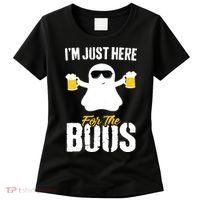 IM Just Here For The Boos Beer Funny Halloween Women's T-Shirt thumb 0