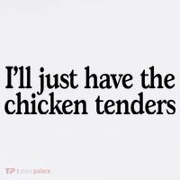 I'll Just Have The Chicken Tenders Funny Apron thumb 3