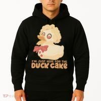I Just Here For The Duck Cake Snack Hoodie thumb 2