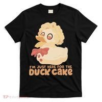 I Just Here For The Duck Cake Snack T-Shirt thumb 0