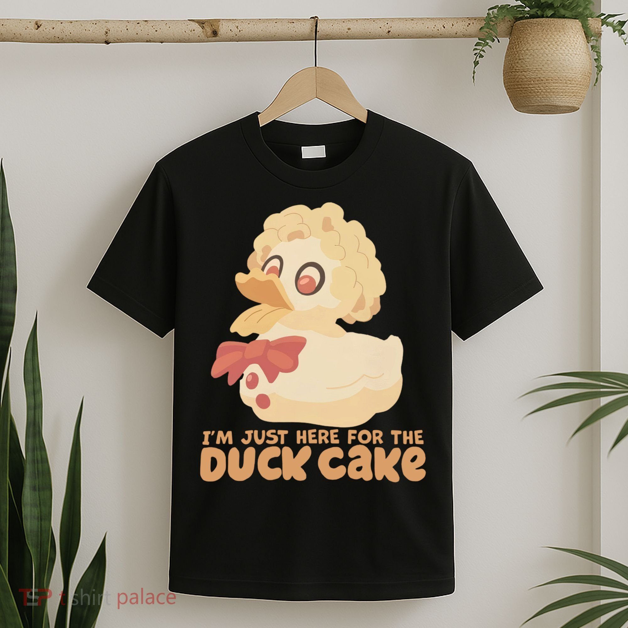 I Just Here For The Duck Cake Snack T-Shirt
