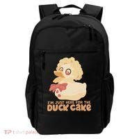 I Just Here For The Duck Cake Snack Backpack thumb 0