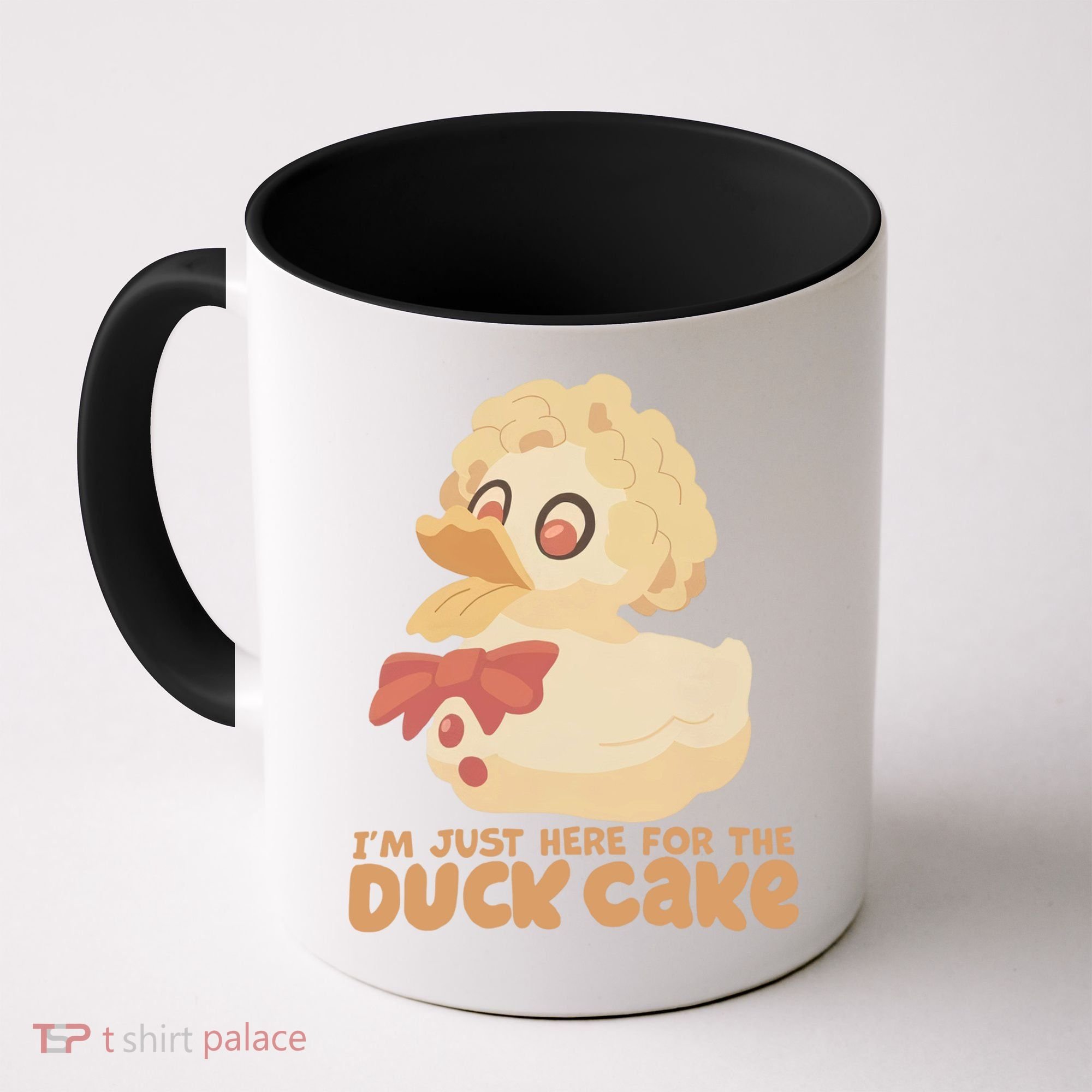I Just Here For The Duck Cake Snack Coffee Mug