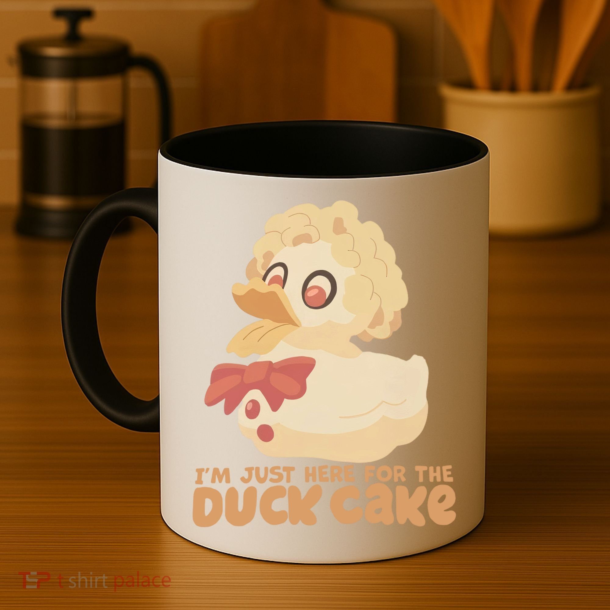I Just Here For The Duck Cake Snack Coffee Mug