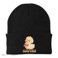 I Just Here For The Duck Cake Snack Beanie thumb 0