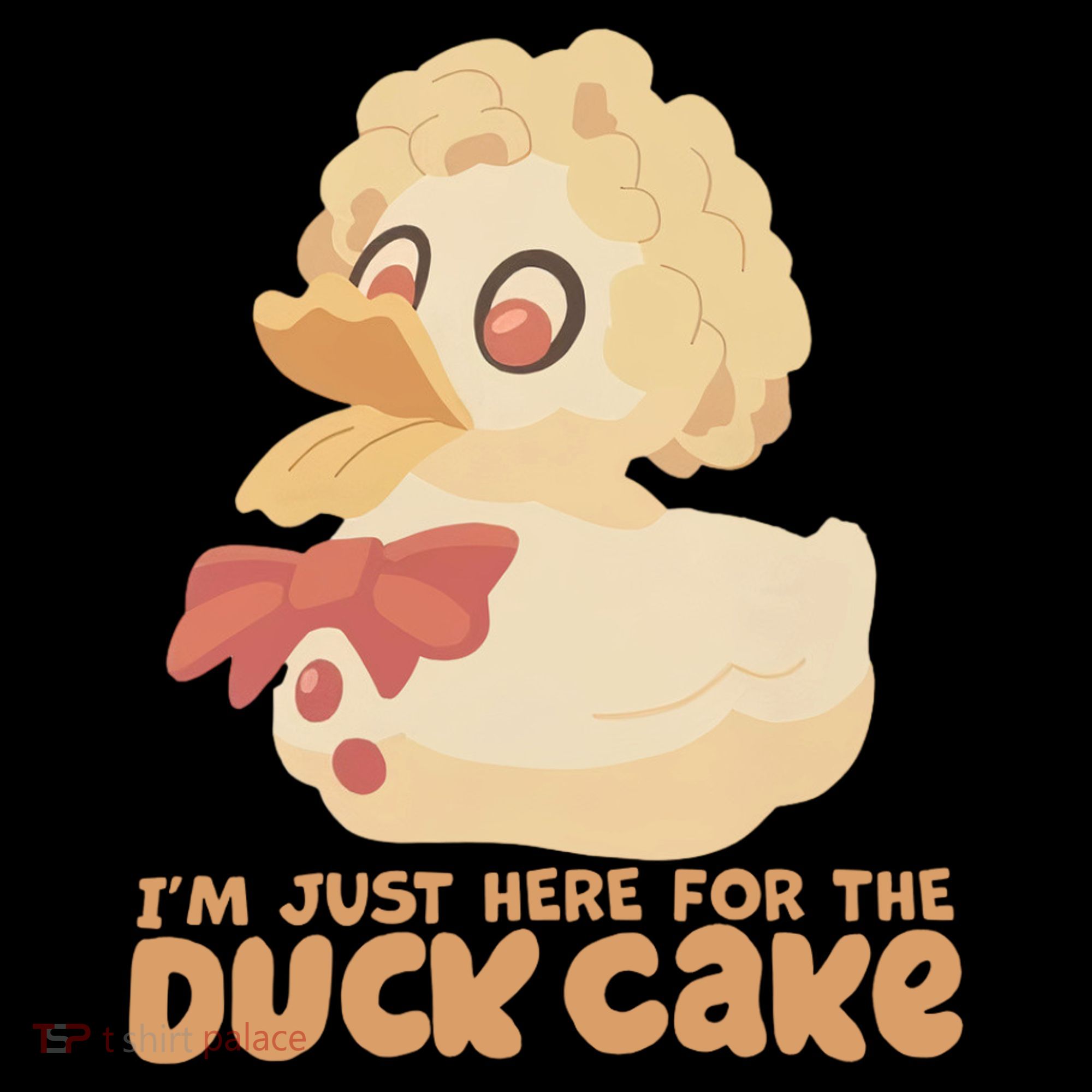 I Just Here For The Duck Cake Snack Mousepad