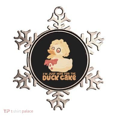 I Just Here For The Duck Cake Snack Ornament
