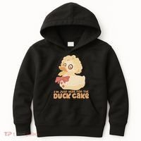 I Just Here For The Duck Cake Snack Kids Hoodie thumb 0
