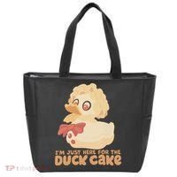 I Just Here For The Duck Cake Snack Tote Bag thumb 0