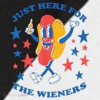 I'm Just Here For The Wieners 4th Of July Shirts Sport-Tek Competitor United Soccer Jersey thumb 4