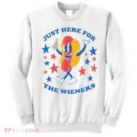 I'm Just Here For The Wieners 4th Of July Shirts Sweatshirt thumb 0