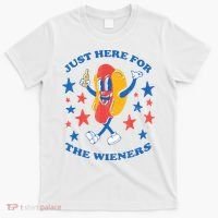 I'm Just Here For The Wieners 4th Of July Shirts T-Shirt thumb 0