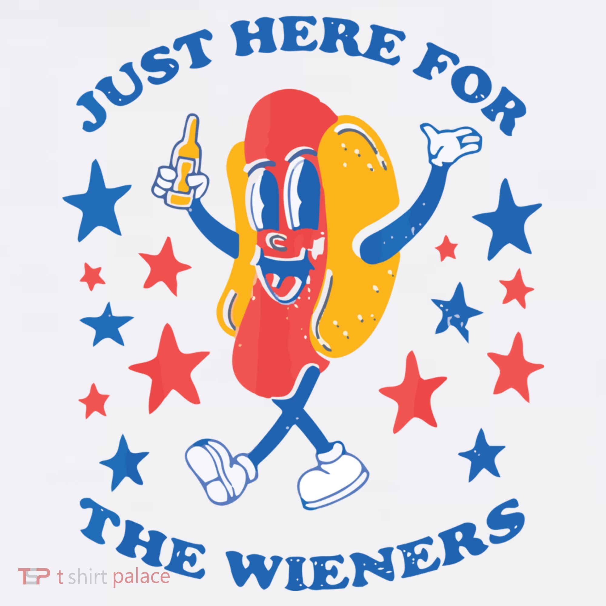 I'm Just Here For The Wieners 4th Of July Shirts Beanie