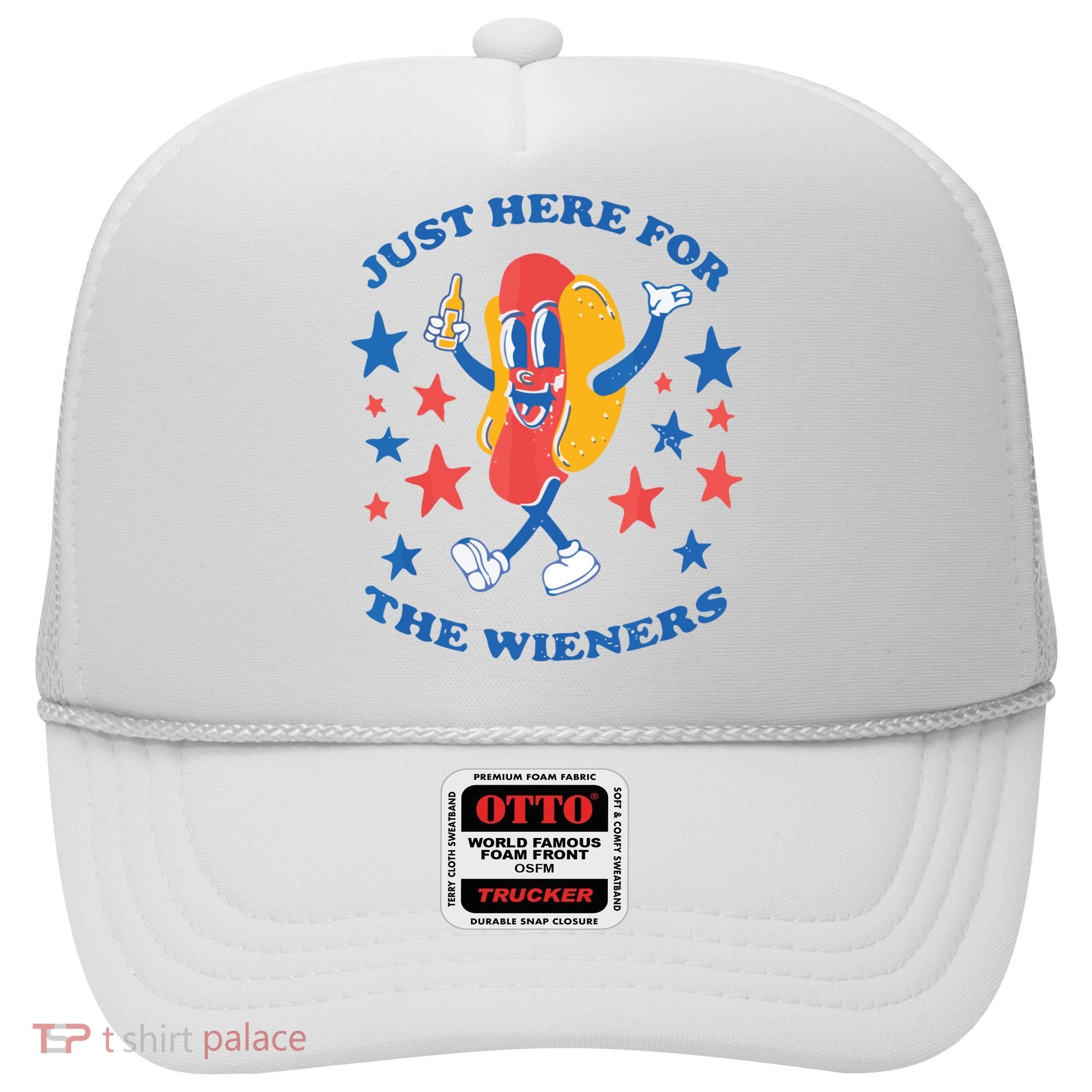 I'm Just Here For The Wieners 4th Of July Shirts Hat