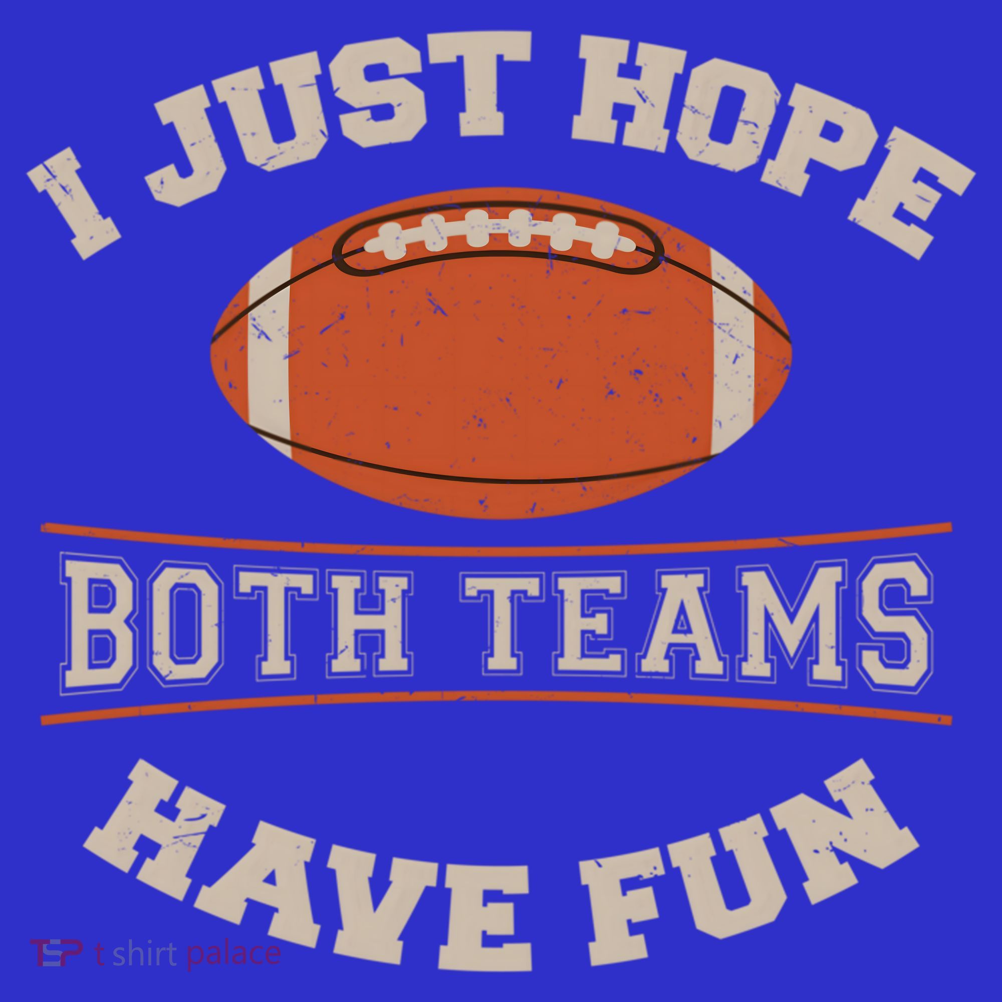 I Just Hope Both Teams Have Fun Sarcastic Football Saying Gift Visor
