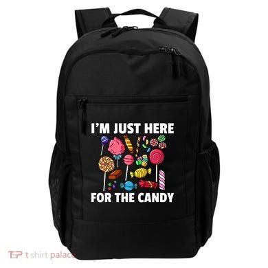 IM Just Here For The Candy Lollipop Sweets Gift Halloween Backpack