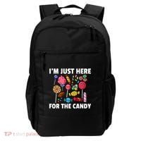 IM Just Here For The Candy Lollipop Sweets Gift Halloween Backpack thumb 0