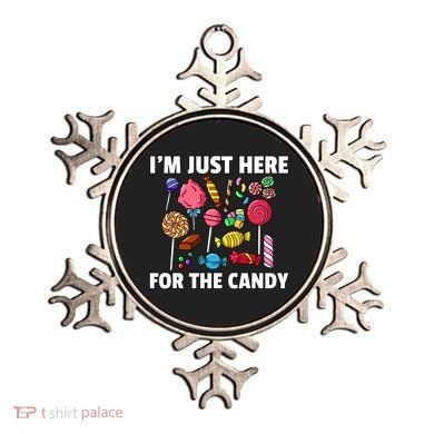 IM Just Here For The Candy Lollipop Sweets Gift Halloween Ornament