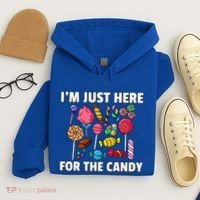 IM Just Here For The Candy Lollipop Sweets Gift Halloween Hoodie thumb 4