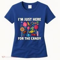 IM Just Here For The Candy Lollipop Sweets Gift Halloween Women's T-Shirt thumb 0