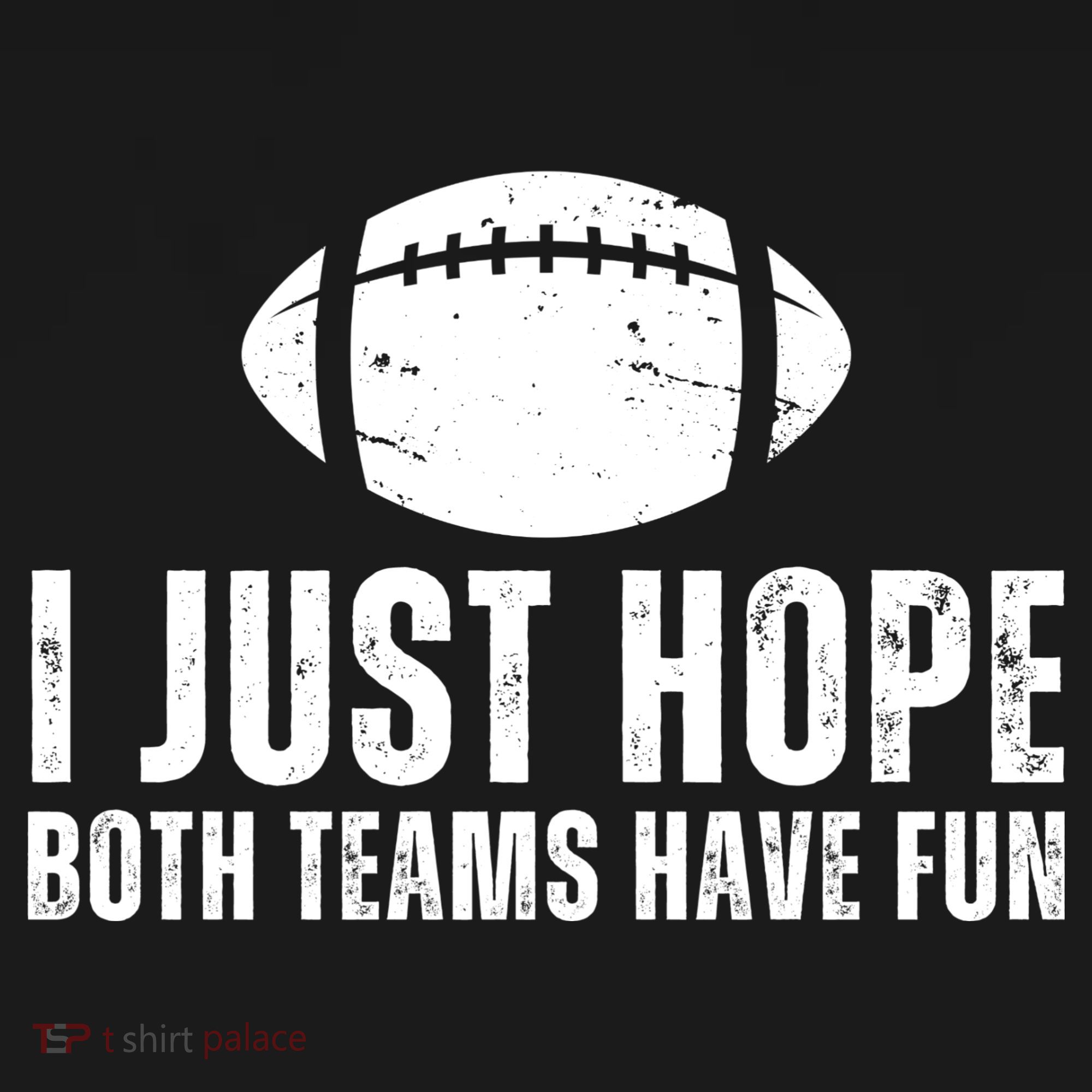 I Just Hope Both Teams Have Fun American Football Cropped Pullover Crew
