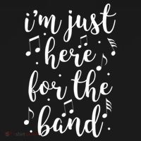 I'm Just Here For The Band Marching Halftime Show Backpack thumb 2