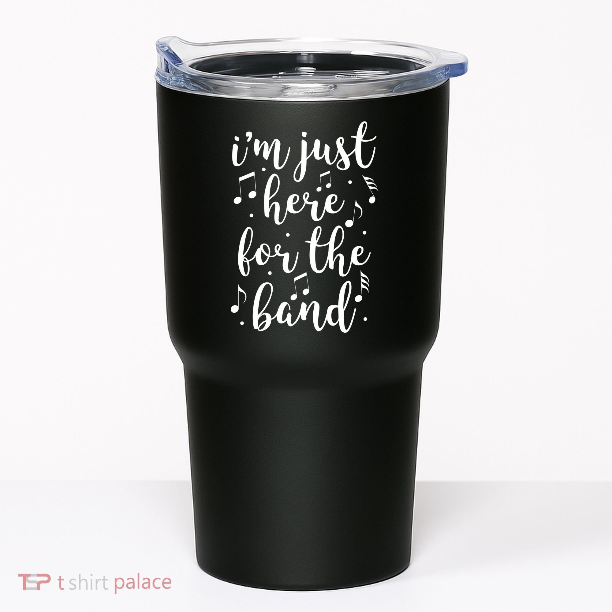 I'm Just Here For The Band Marching Halftime Show Tumbler