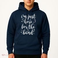 I'm Just Here For The Band Marching Halftime Show Hoodie thumb 2