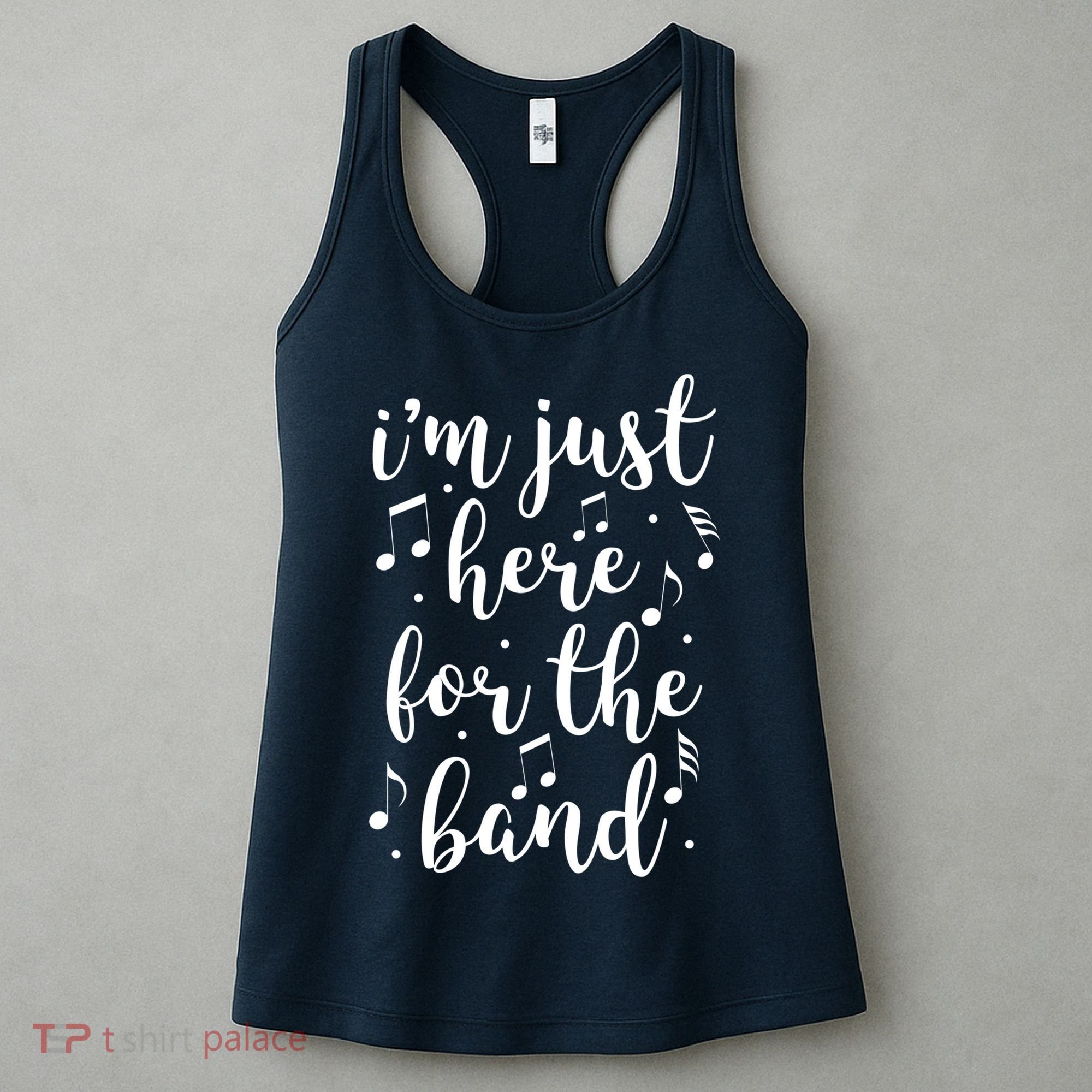 I'm Just Here For The Band Marching Halftime Show Women's Tank Top
