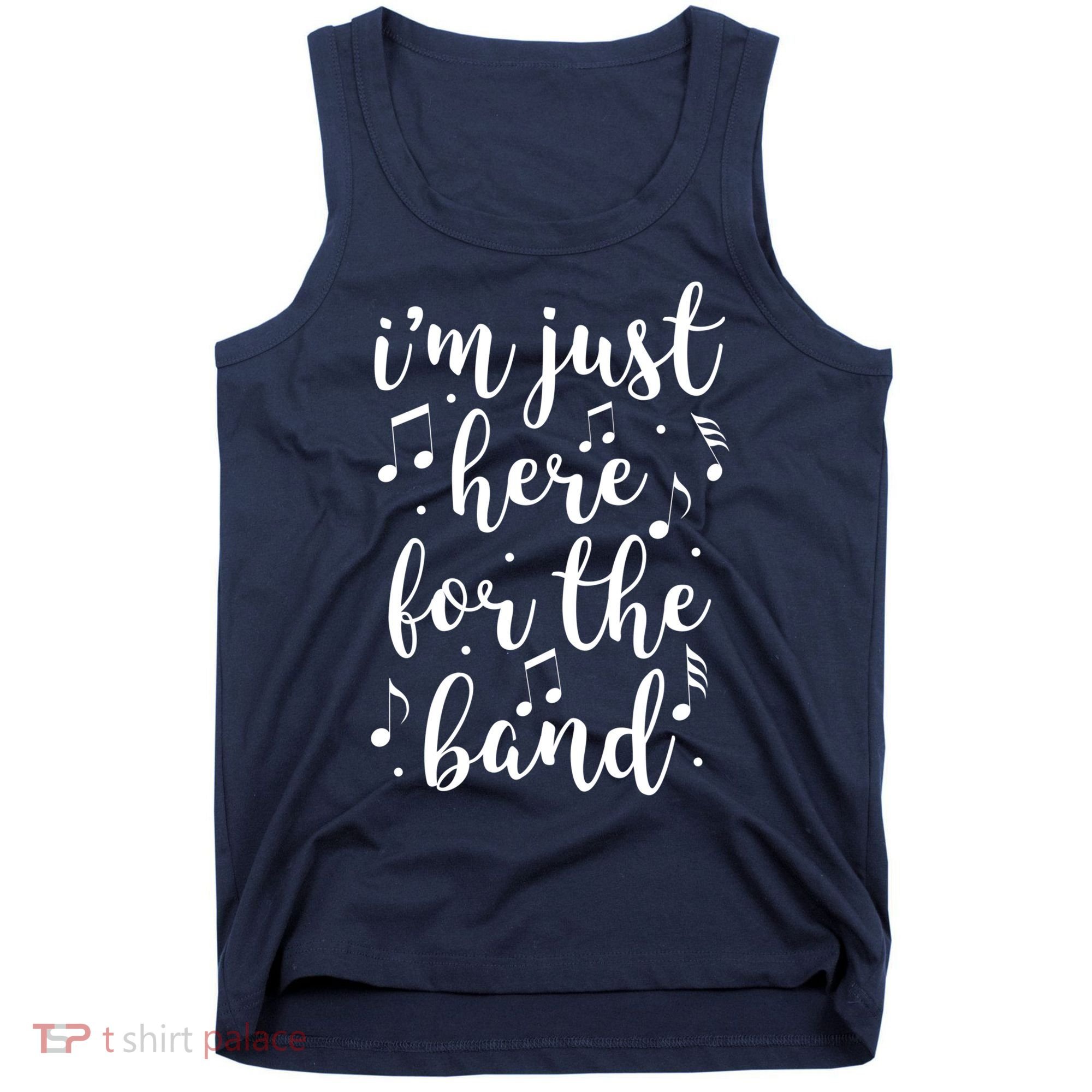 I'm Just Here For The Band Marching Halftime Show Tank Top