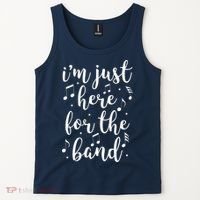 I'm Just Here For The Band Marching Halftime Show Tank Top thumb 2