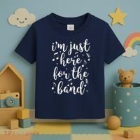 I'm Just Here For The Band Marching Halftime Show Toddler T-Shirt thumb 3