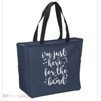 I'm Just Here For The Band Marching Halftime Show Tote Bag thumb 2