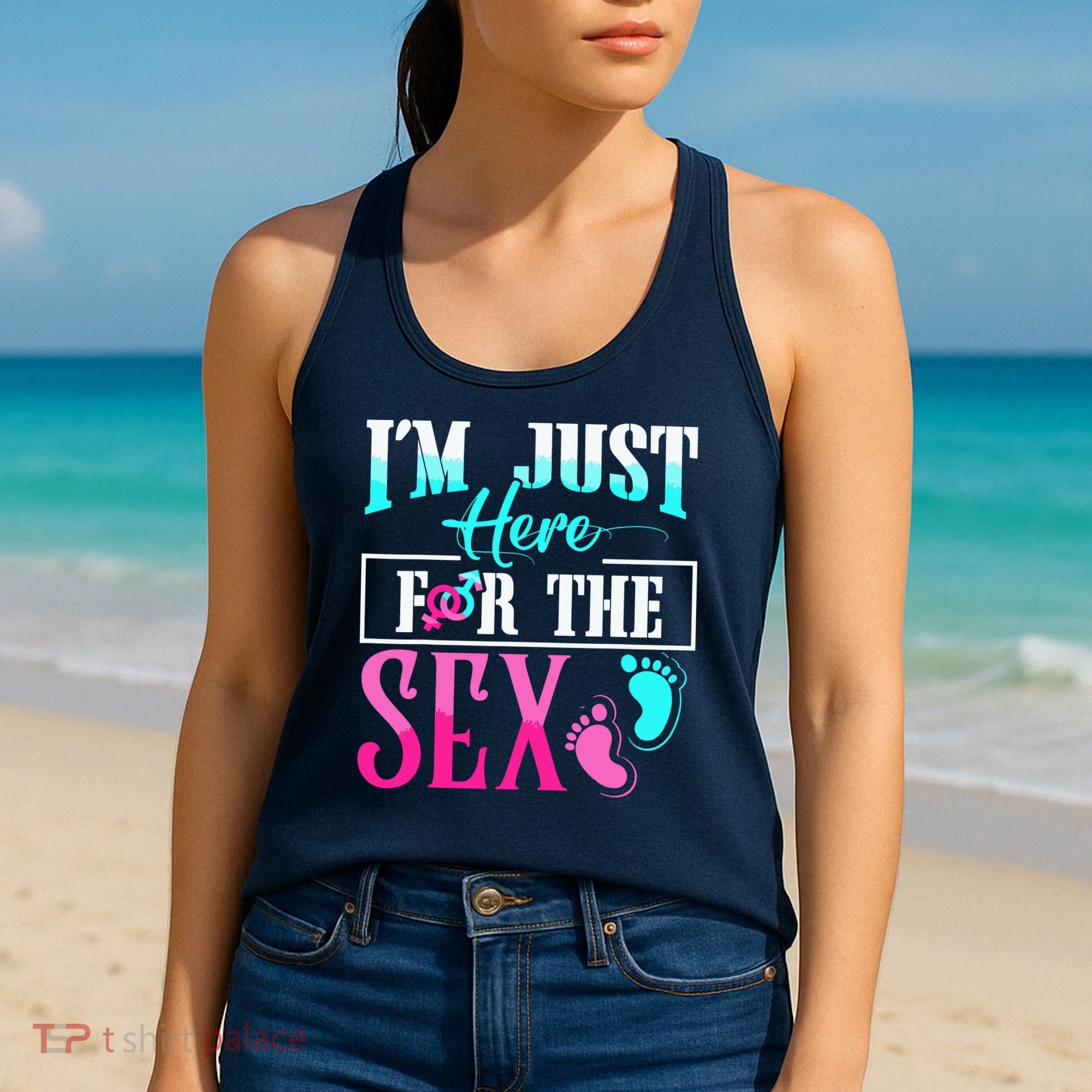 Im Just Here For The Sex Women's Tank Top